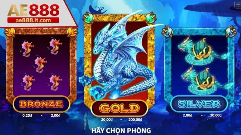 Các phòng cược có trong Thành Phố Rồng tại AE888